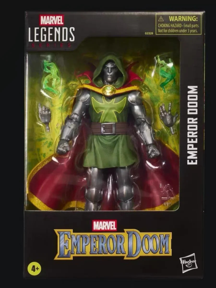 Marvel Legends Doctor Doom Actionfigur – Emperor Doom Sammelfigur für Kinder und Anime-Fans (Fantastic Four Thema)