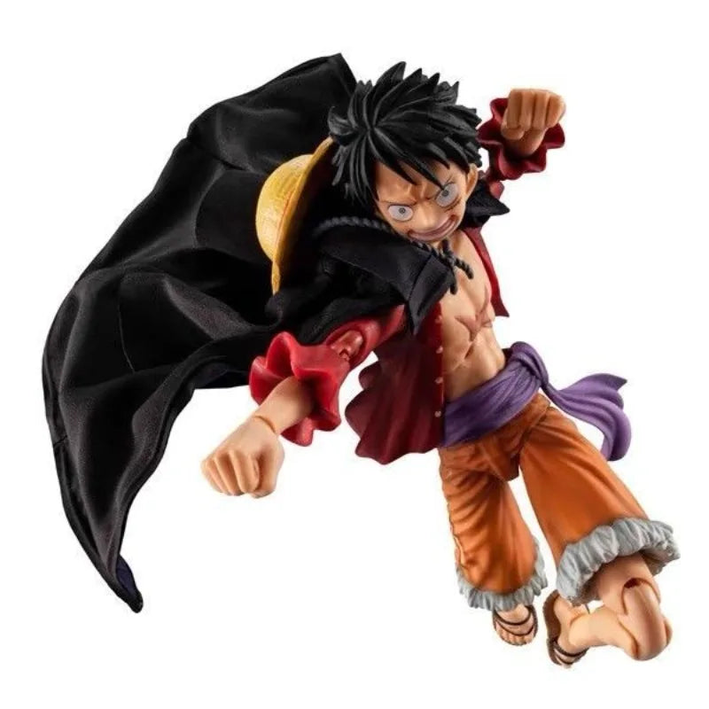 MegaHouse MH One Piece Luffy Version 1.5 Bandai Banpresto Movable Model Peripheral Ornaments Children's Gifts Action Figures Toy