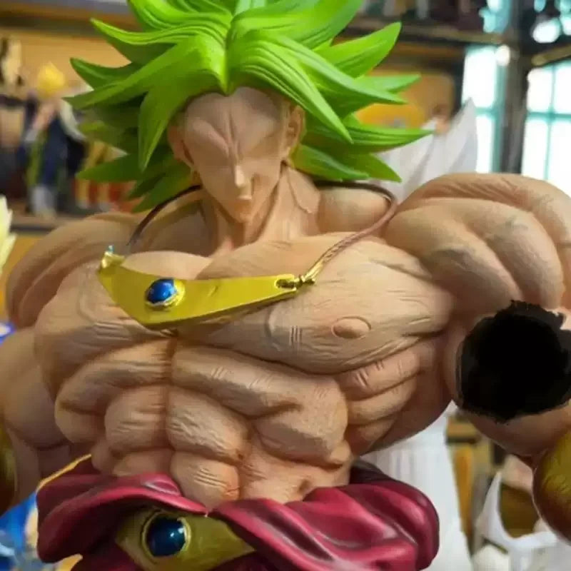 35cm JG Studio Dragon Ball Action Figure Broly Super Saiyan Broli Anime Figure PVC Statue Collectible Model Birthday Gifts Toys