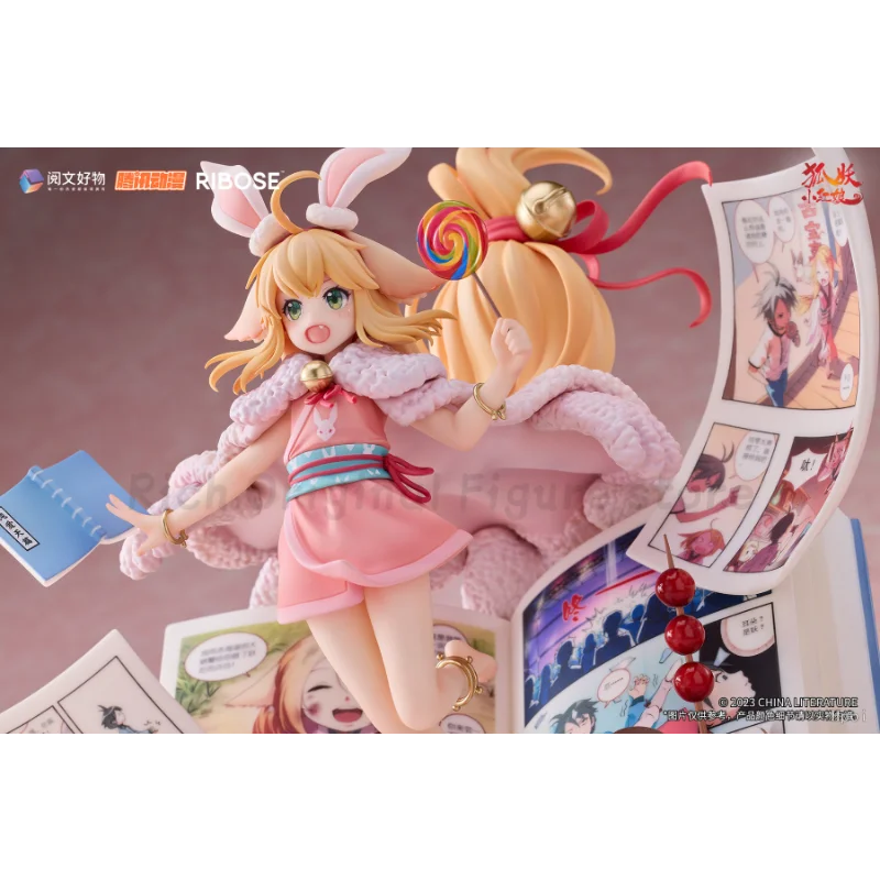 Original in Stock RIBOSE Fox Spirit Matchmaker Tu Shan Susu The Worldly Front of Ver. Model Toys Anime Doll Gift Ornaments