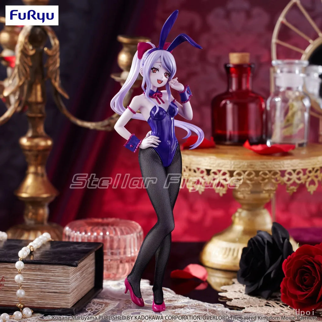 【SF】In Stock Original FuRyu BiCute Bunnies OVERLORD Shalltear Bloodfallen Figures Collection Anime Gift