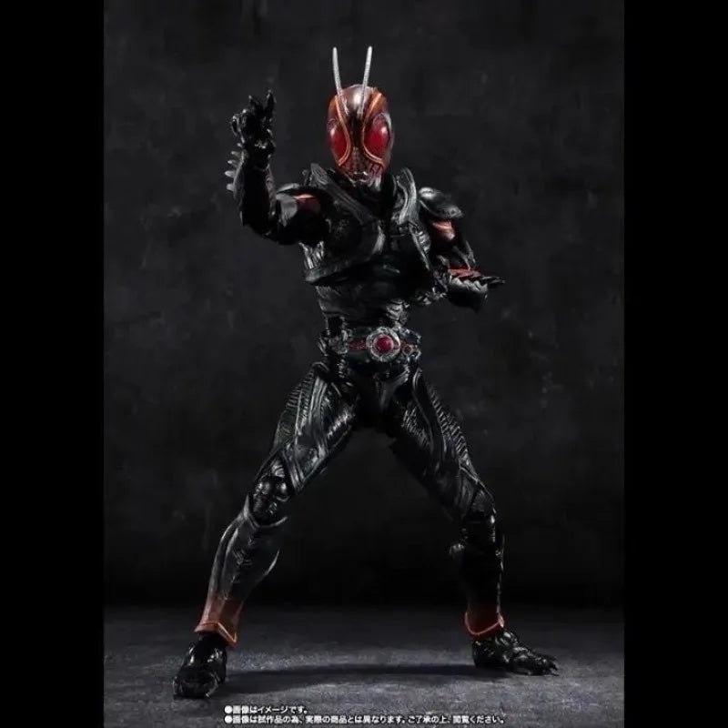 15cm Bandai SHF Kamen Rider Black Sun Anime Figure Statue Pvc Action Figurine Collection Model Toys Boy Gift Home Decoration