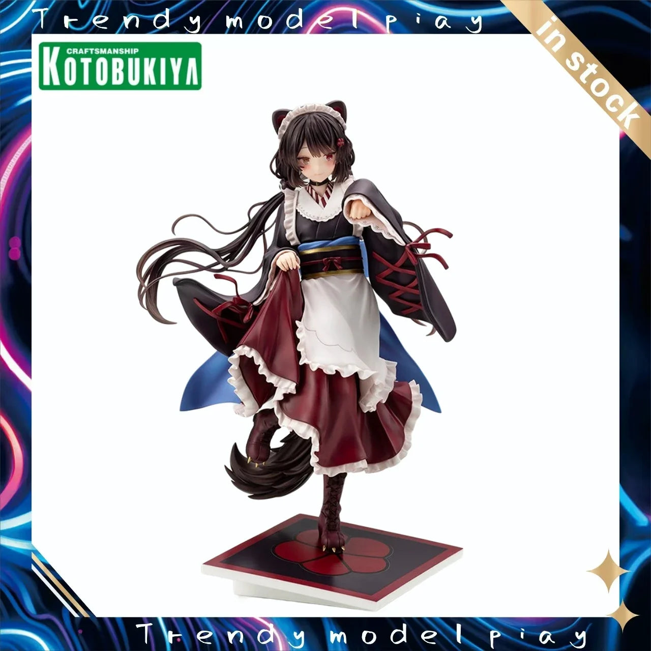 In Stock Original KOTOBUKIYA NIJISANJI Xu Hai Bed 1/7 Action Figures Models Toys Gifts Collection Ornaments