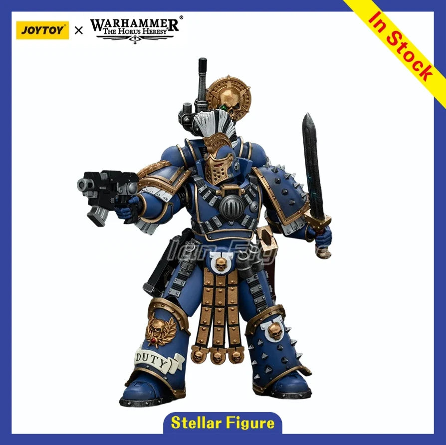 【SF】JOYTOYS Warhammer 40K 1/18 Action Figure  Ultramarine Remus Ventanus Prime Model Gift