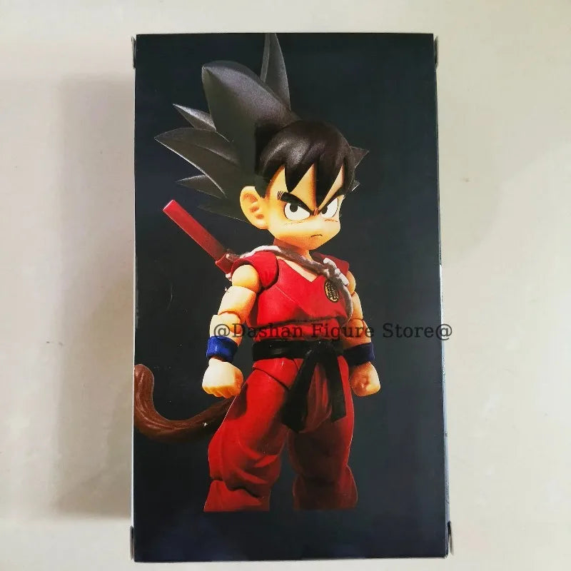SHF Son Goku Innocent Challenger Action Figure Dragon Ball Anime Movable Collection Doll Goku Kid Figurine PVC Model Toys Gifts