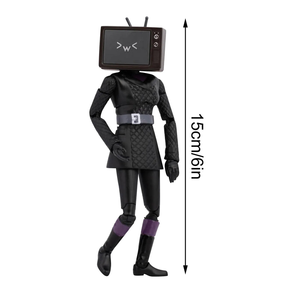Toilet Figure, Dark Speakerman Collectible Figure, Action Figure Collectible Action Figure Includes Interchangeable Accessories
