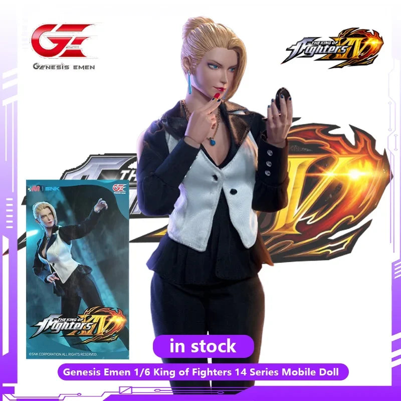 GENESIS EMEN Original 1/6 Genuine King of Fighters 14 Series Maizhuo Mature Mobile Doll Action Figure Boys and Girls Toys Gift
