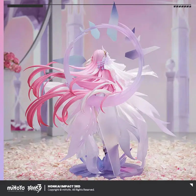 ‌miHoYo Honkai Impact 3‌ Elysia Herrsciler Of Human: Ego 1/7 Genuine Action Figure 28cm Desktop Decoration Game Peripheral Gifts