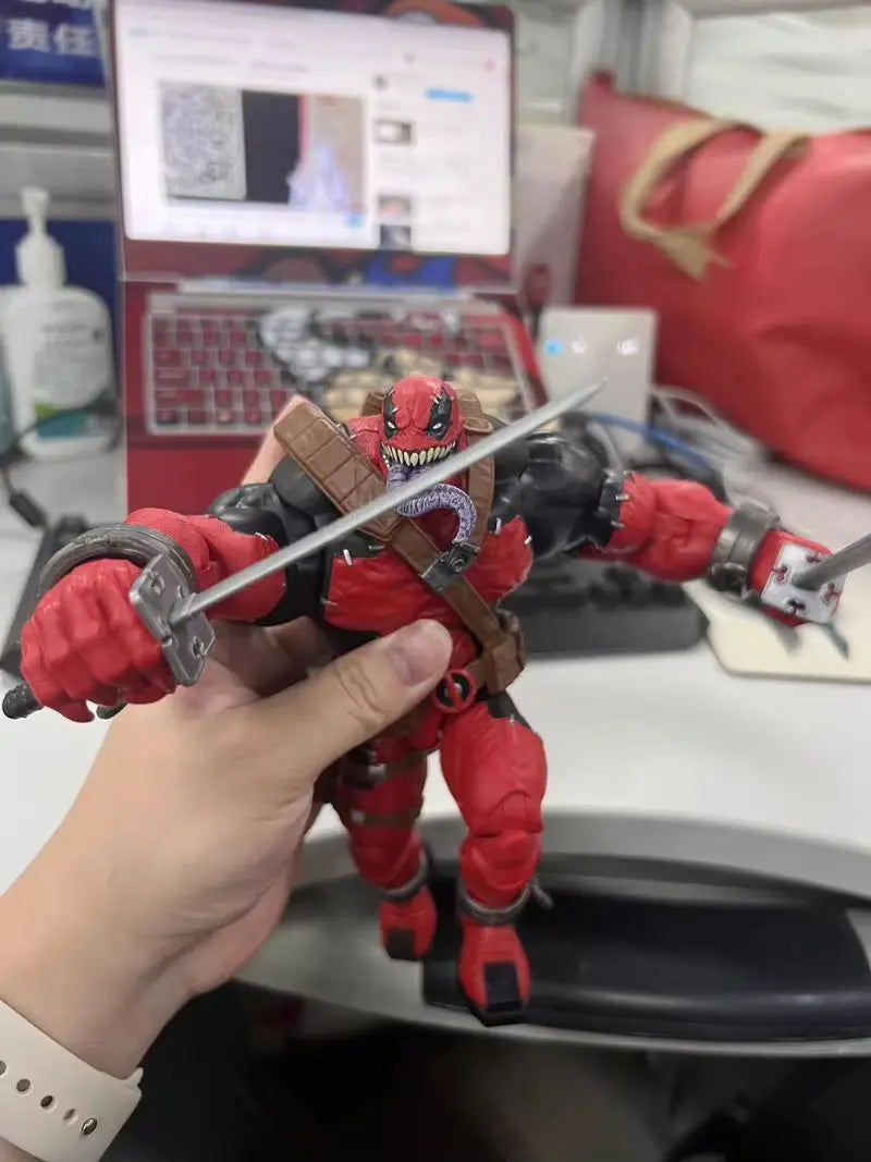 2024 New Original Marvel Legends Venompool Deluxe Exclusive 8" Action Figure Xmas Christmas Model Collectible Toy Birthday Gift