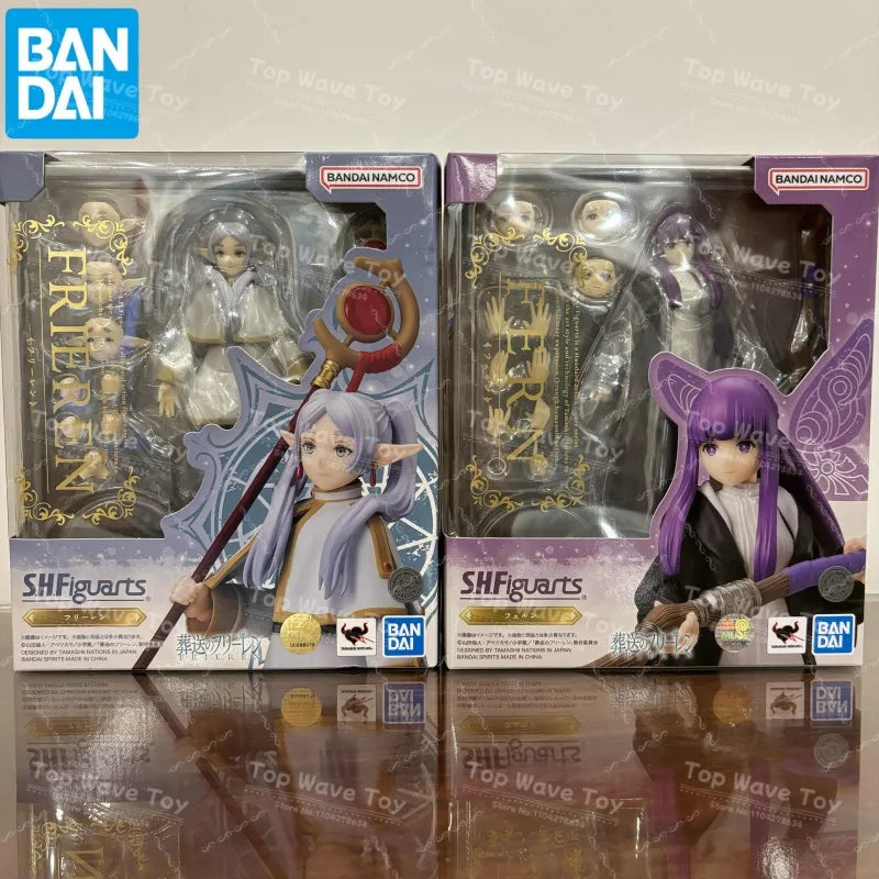New Stock Bandai Original Box SH Figurats SHF Frieren Beyond Journey's End FERN Anime Action Figure Model Toy Figura PVC Gifts