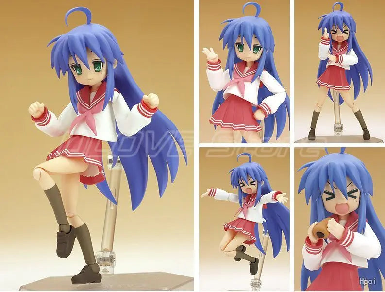 Original Max Factory Figma #EX-008 Lucky Star Izumi Konata Anime Figure Model