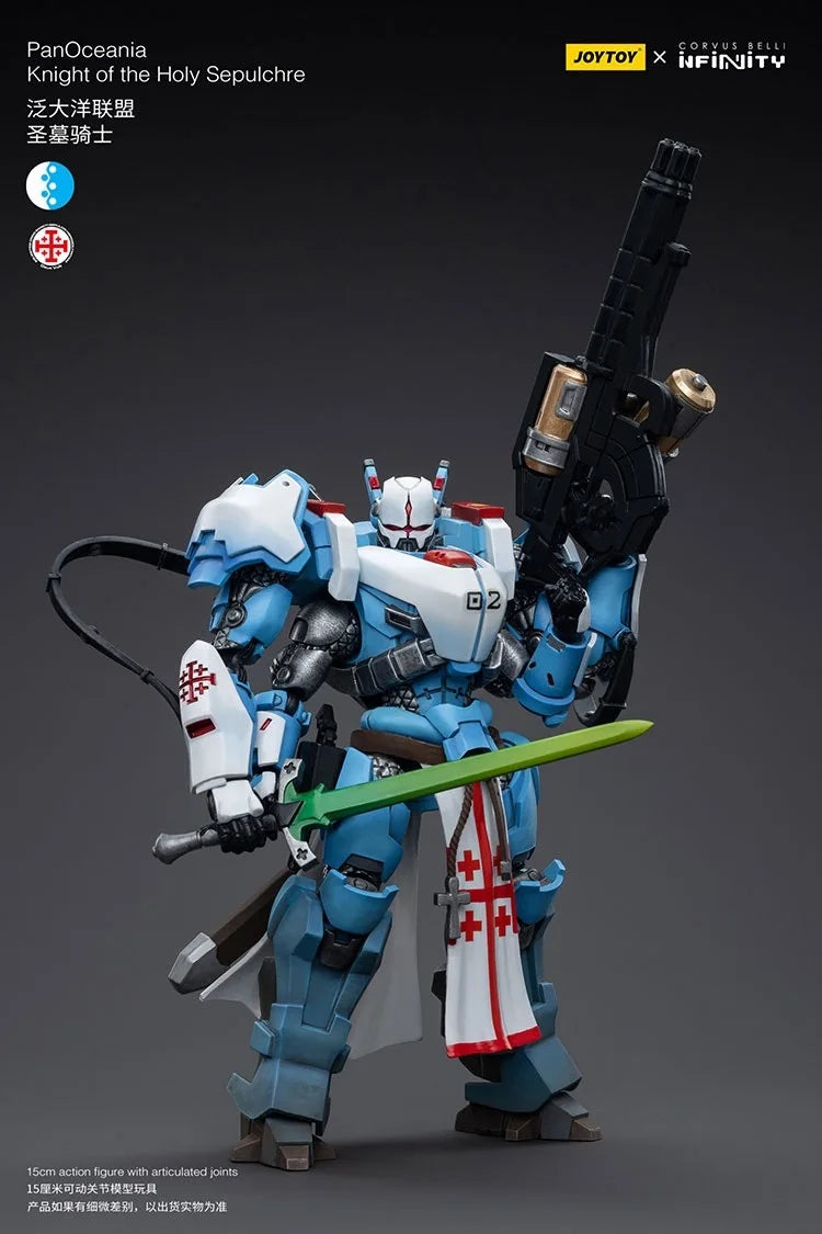 JOYTOY Infinity PanOceania Knight Of The Holy Sepulchre Action Figures Original Model Doll Original Collect Decoration Gift Toys