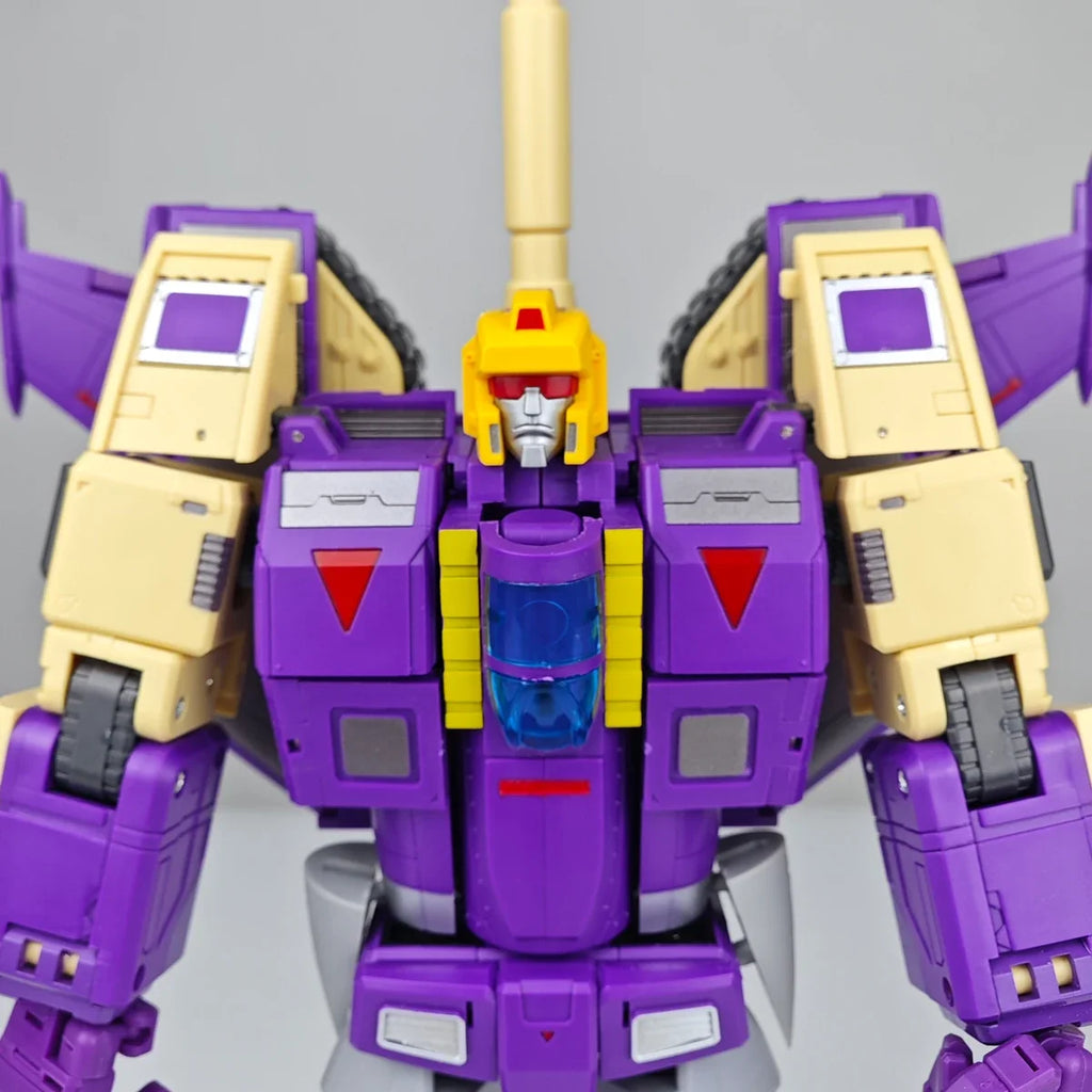 Transformation G1 DX9 D08 Gewalt 3.0 MP Scale Blitzwing Three Changes Aircraft Tank Model Action Figure Toys With Box