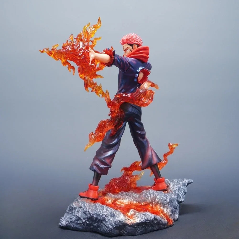 30cm/11.81in Anime Jujutsu Kaisen Figure Ryomen Sukuna Action Figures Pvc Statue Desktop Ornamen Collection Model Toys Gifts