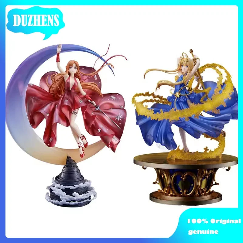SSF Original:Sword Art Online AsunaYuuki Alice Crystal Dress PVC Action Figure Anime Figure collectible Model Toys Doll Gift
