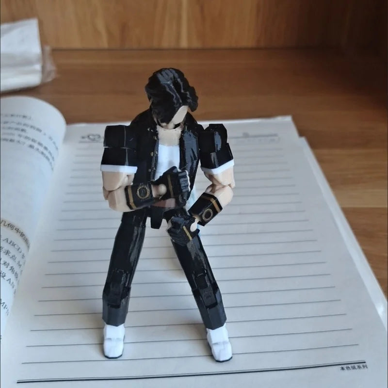 9L3D Printed Anime Naruto Jujutsu Kaisen One Piece Characters Lucky13 Dummy Action Figures Multi-Jointed T13 Mannequin Toys