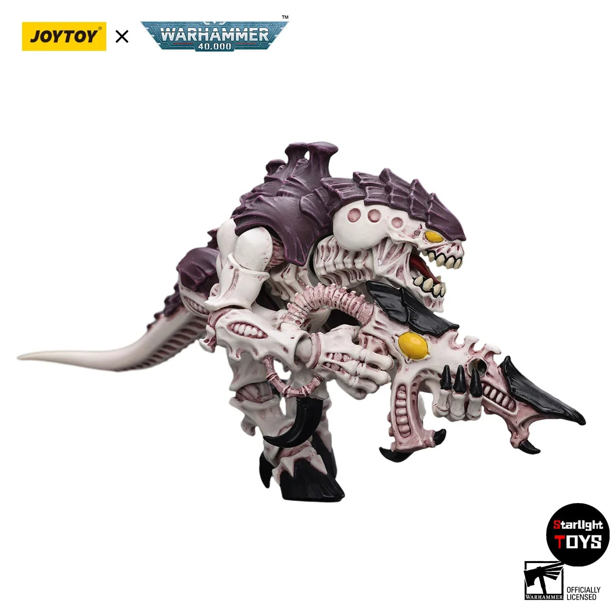 JOYTOY 1/18 Action Figure Warhammer 40K Tyranids Hive Fleet Leviathan Termagant with Fleshborer Model Toy Gifts