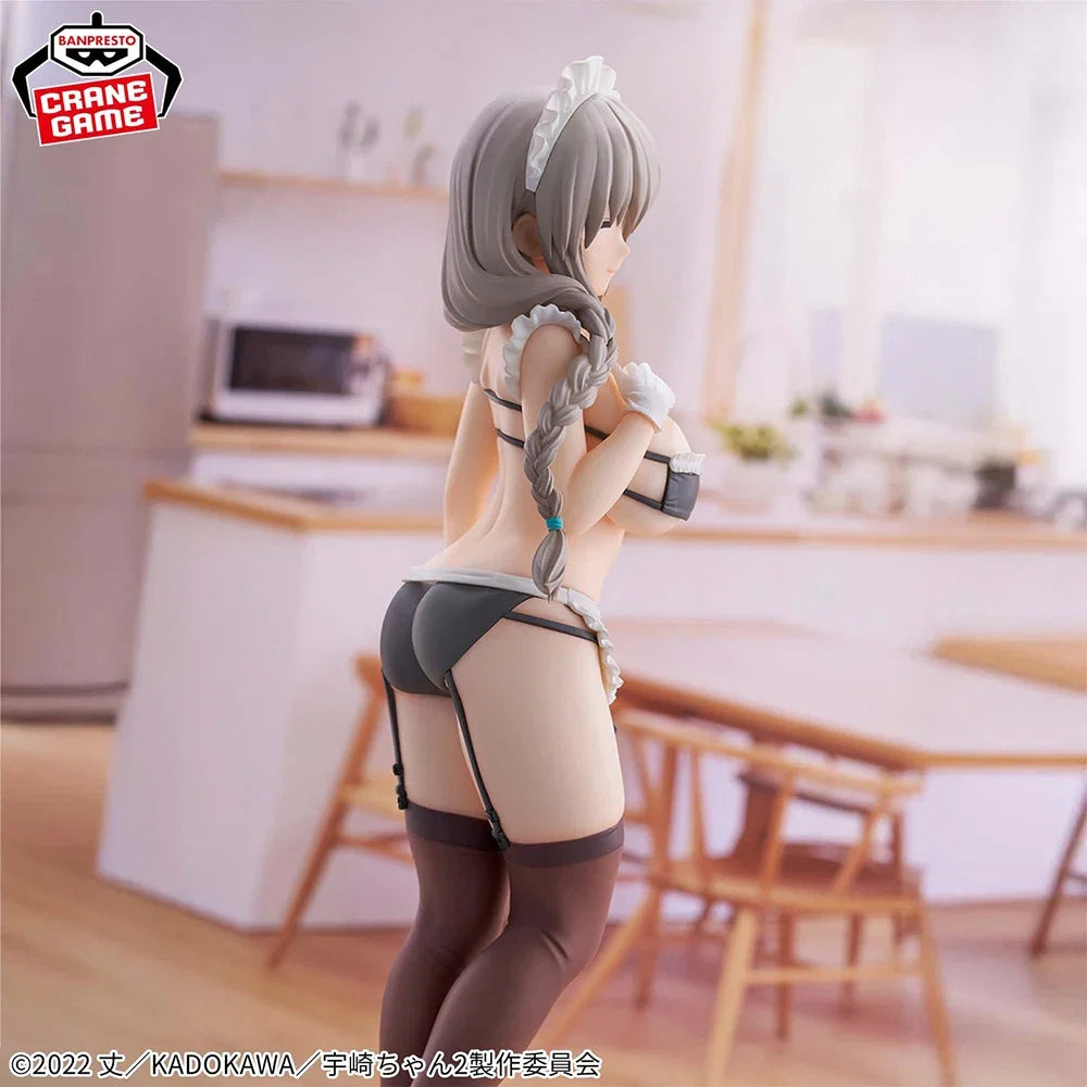 In Stock Original Bandai Banpresto Glitter & Glamours Uzaki-Chan Wants To Hang Out! Uzaki Tsuki Animation Kawaii Milf Figures