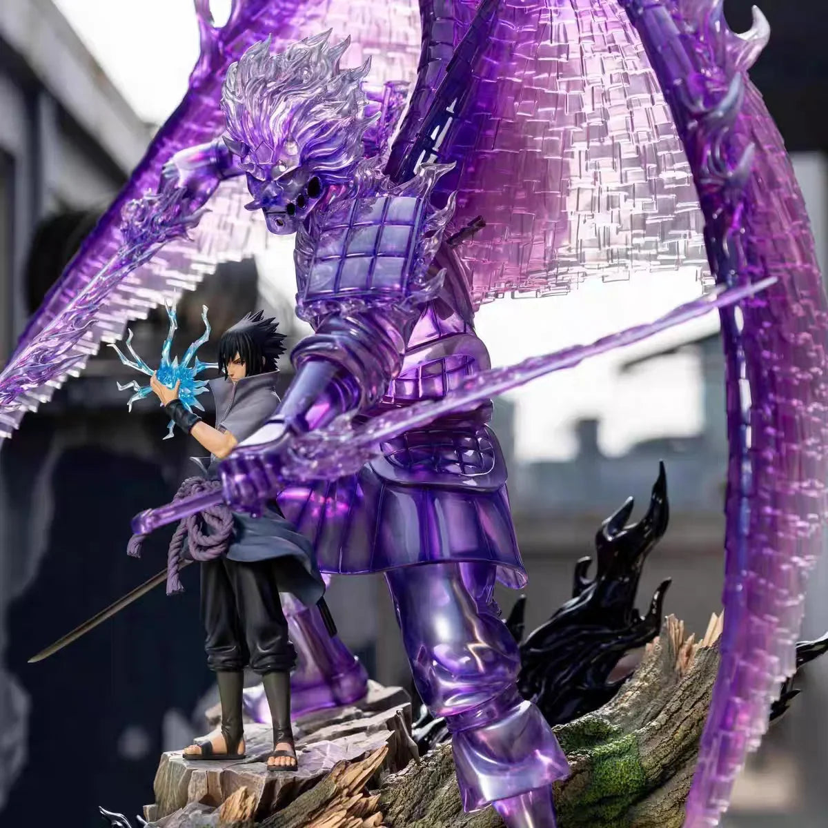 ippuden Must Uzui  200mm Action Figure Collectible Toy Boy Gift Trendy Statuette PVC Material