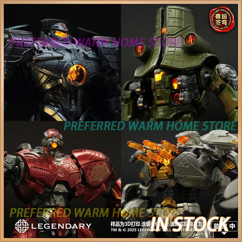 Vorrätig EMPIRE SKY STUDIO Gipsy Danger Crimson Typhoon Bewegliche Figur Cherno Alpha Striker Eureka Sammlerstück Spielzeug Mecha