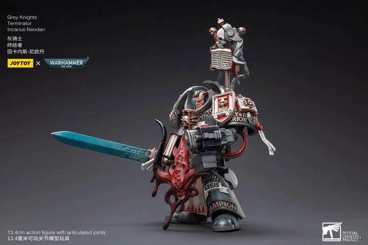 【UA】JOYTOY  Warhammer 40K  Scale 1/18  Action Figures Grey Knights Terminator Incanus Neodan  Models Toys Gifts