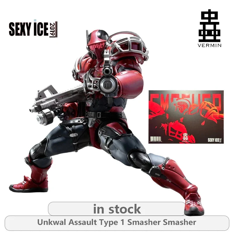 SEXYICE Original Insect Series Eliminator\Smasher Smasher Anime Action Figure Model Toys Movable Model Ornaments Gifts Fo Boys