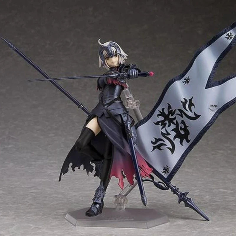 In Stock Joan Of Arc Anime Action Figurines Model Kit Figma 390# Desktop Ornament Boy Collection Girl Toy Exquisite Gifts