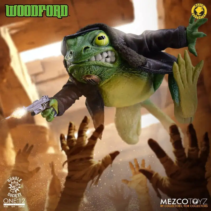 Original In Stock Mezco One: 12 1/12 Scale Soldier Frog Butler Woodford Full Set 6inch Action Figure Model For Hobby Collection