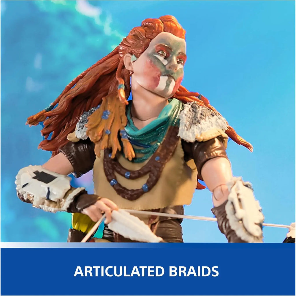 Spin Master Toys  Horizon Forbidden West Aloy Deluxe Edition 6-inch Movable action figure The Shapes Collection for PS5