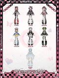 Forgotten City Series 1/8 Scale BJD Blind Box Mystery Box Caixa Caja Dolls Gift Desktop Ornament Anime Figure Toys