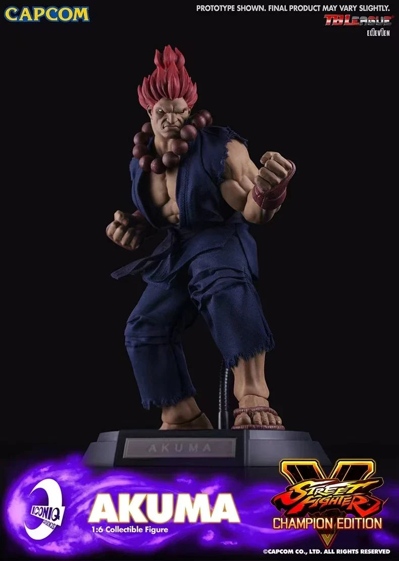 【Original】ICONIQ STUDIOS IQGS-05 Street Fighter V Akuma 1/6 Scale Action Figure Model Toys