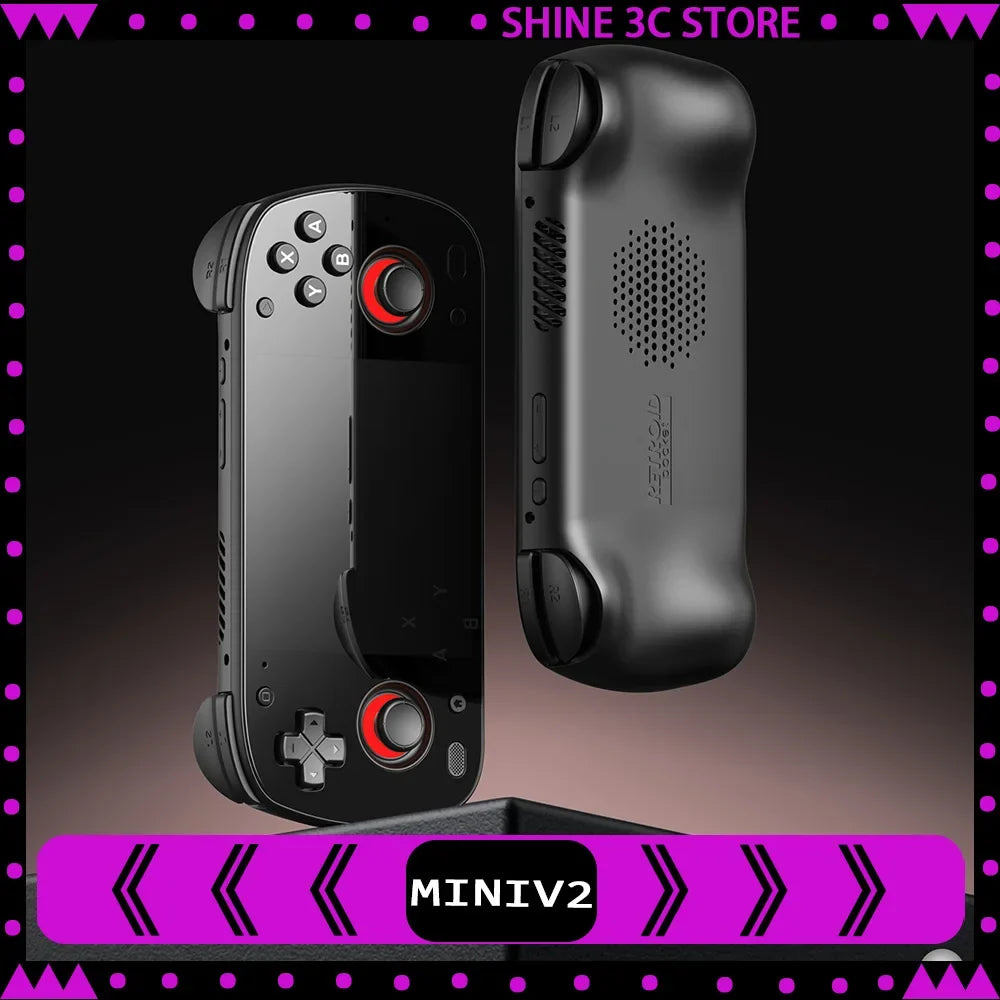 Retroid Pocket MiniV2 SD865 3.92Inch 8:7 OLED Screen Android Gaming Console Wi-Fi6 Bluetooth 5.1 Active Cool Portable Console
