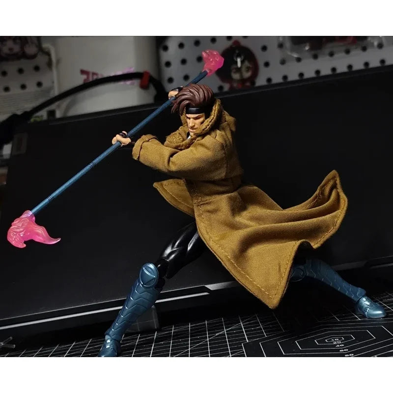 16.5cm Ct Toys Gambit Mafex 131 Figure Shf X-Men Action Figure Pvc Statue Desktop Ornament Model Toy Customized Birthday Gift