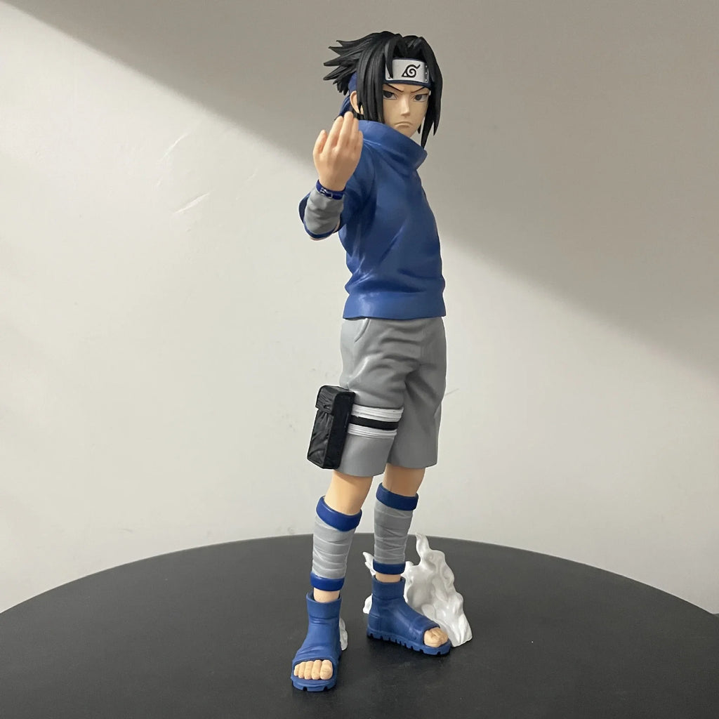 27cm Naruto Anime Figures Naruto Dan Sasuke Action Figure Statue Model Doll Collection Toys Gifts