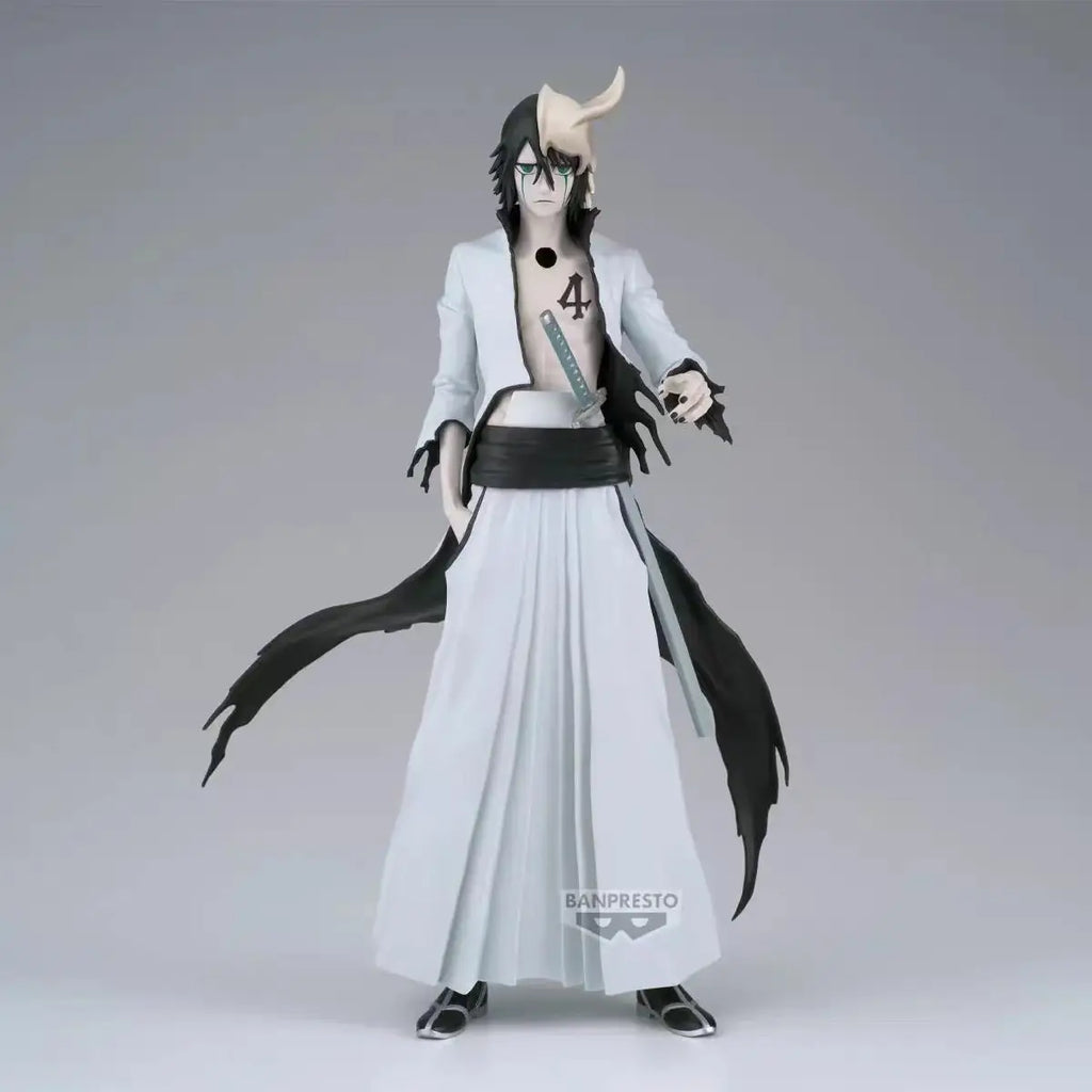 Original BANDAI Banpresto BLEACH Maximatic Ulquiorra Cifer PVC Anime Figures Action Figure Model Toys