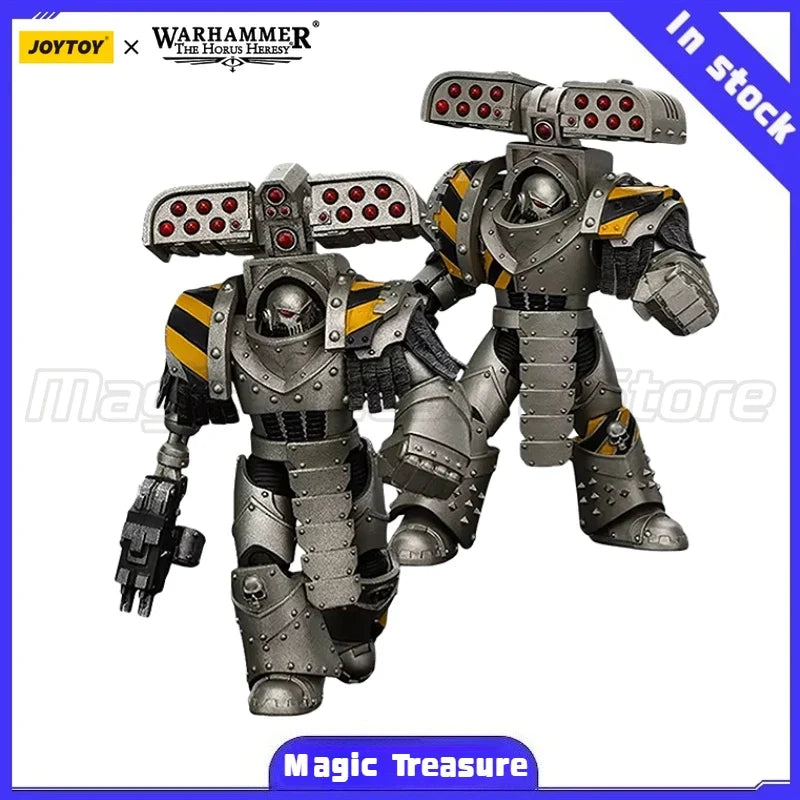 【MT】JOYTOY 1/18 Action Figure Warhammer 40K Lron Warriors Tyrant Siege Master Terminator with Rocket Launcher Model Toys