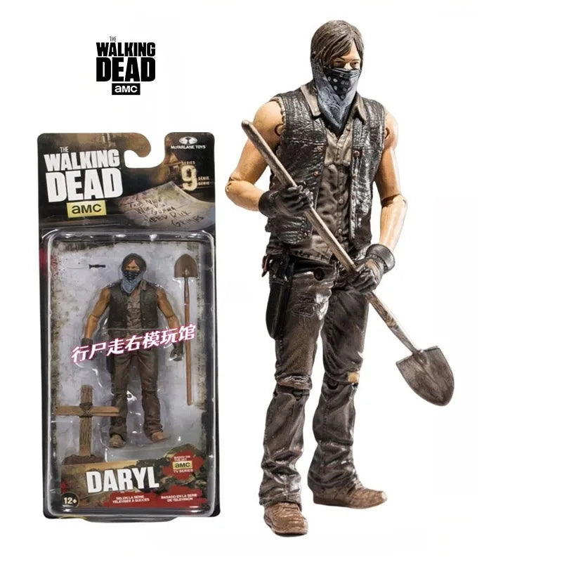 In Stock 5-inch 1/12 Action Figure RAVE DIGGER DARYL DIXON Anime Model Collectible Doll Boy Toy