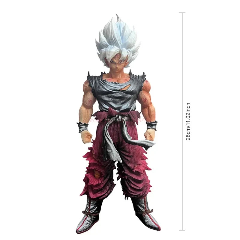 28cm/11.02inch Anime Dragon Ball Son Goku Figure Super Saiyan Action Figures Pvc Goku Statue Collection Toys Gifts