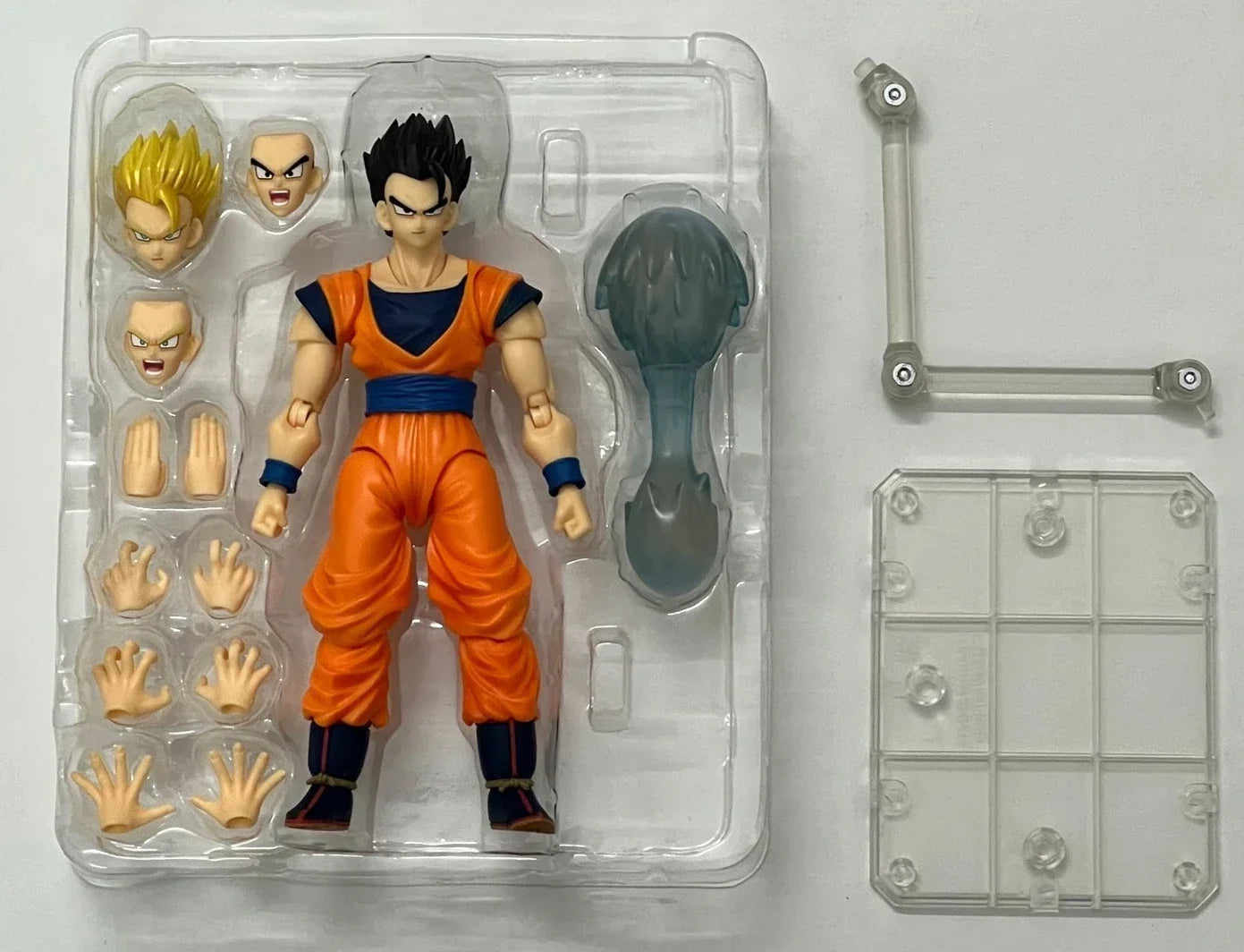 Bandai 100% Original Shf Sh Figuarts Dragon Ball Sdcc Ultimate Son Gohan Collectible Model Toy Gift