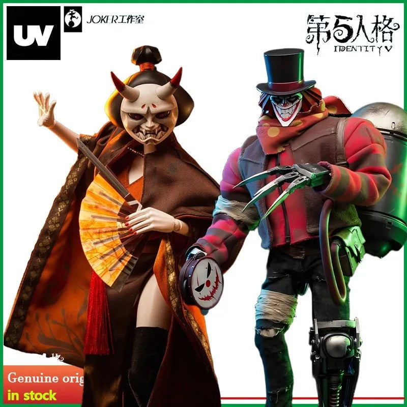 Underverse Original 1/6 IDENTITY V Action Figure Geisha Clown Collectible Level Art Figurine Japanese Style Ornament Boy's Toys