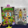 Neca Anime Gelbe Kleidung Weibliche Reporterin April O'Neil Actionfigur Sammlungsmodell Spielzeug Gelenk-Geburtstagsgeschenk