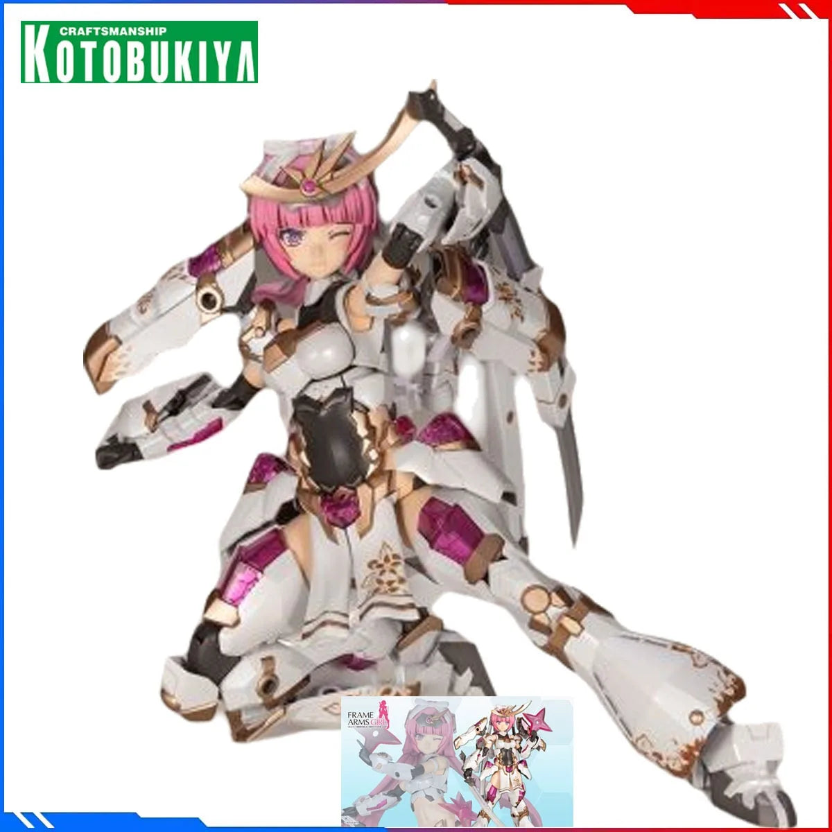 Kotobukiya Genuine Anime Model Kits Frame Arms Girl Magatsuki Tachibana 162mm Toys Action Figure Assembly Model Gift for Boy