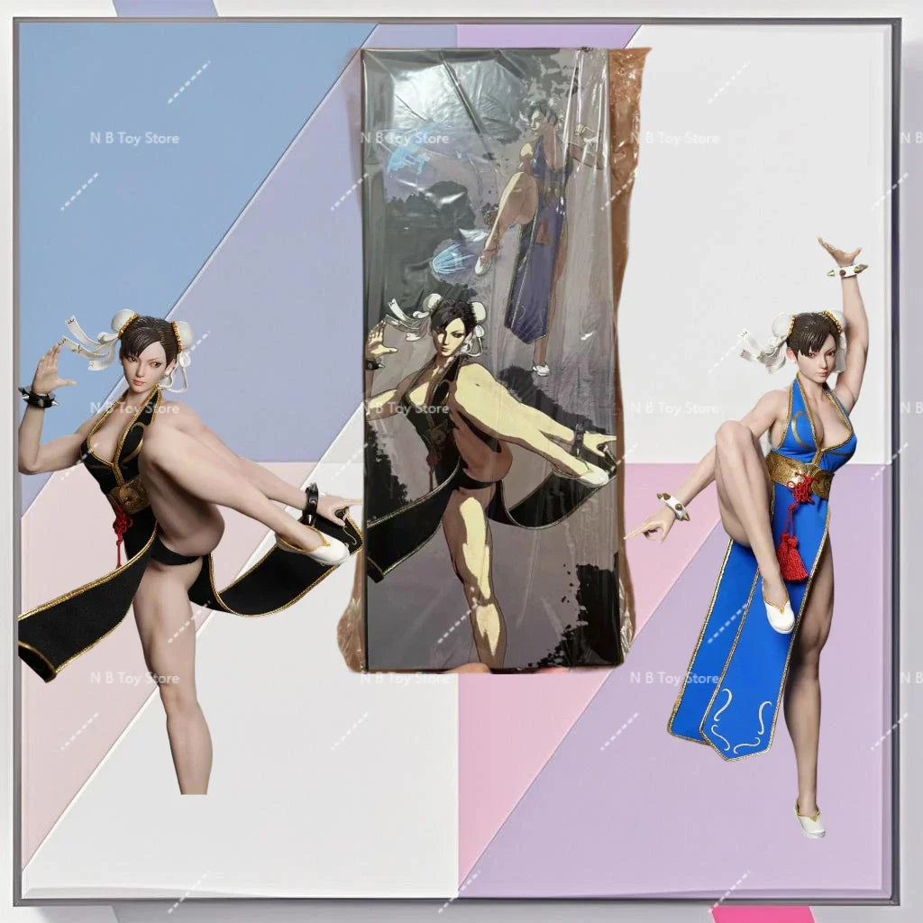 Auf Lager Spielzeug P023 1/6 Frauen Street Fighter Lucha Göttin