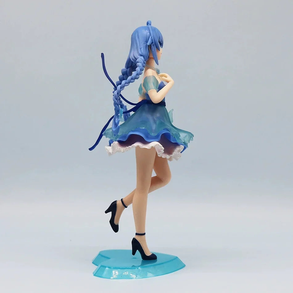 The Action Figure 20cm Magician Roxy Migurdia flower Mushoku Tensei：Jobless Reincarnation Anime Figure PVC