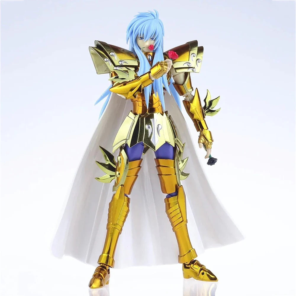 In Stock Saint Seiya Myth Cloth EX LC Pisces Albafica Anime 2.0 The Lost Canvas Knights of the Zodiac Action Figure Toy ST Model