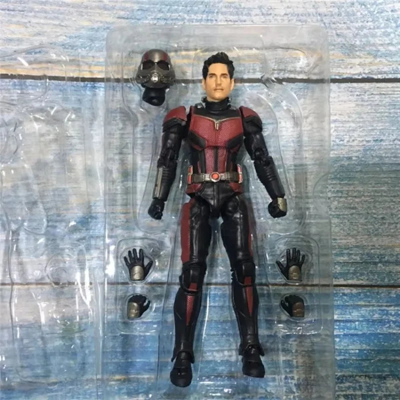 Avengers 4SHF Ant-Man Action Figure - Hand-Made Ornament Model Collectible Toy for Comic Game Novel Exhibitions