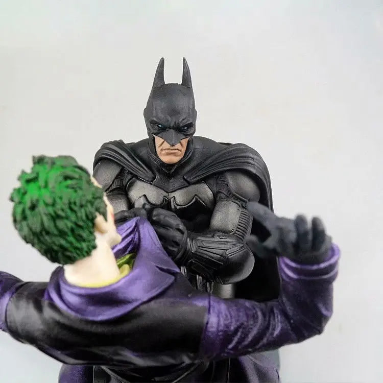 Arkham Comic Anime Figures Batman Vs Joker Figure Bruce Wayne Joker Figurine Collection Model Toys  Statue Kids Birthday Gifts