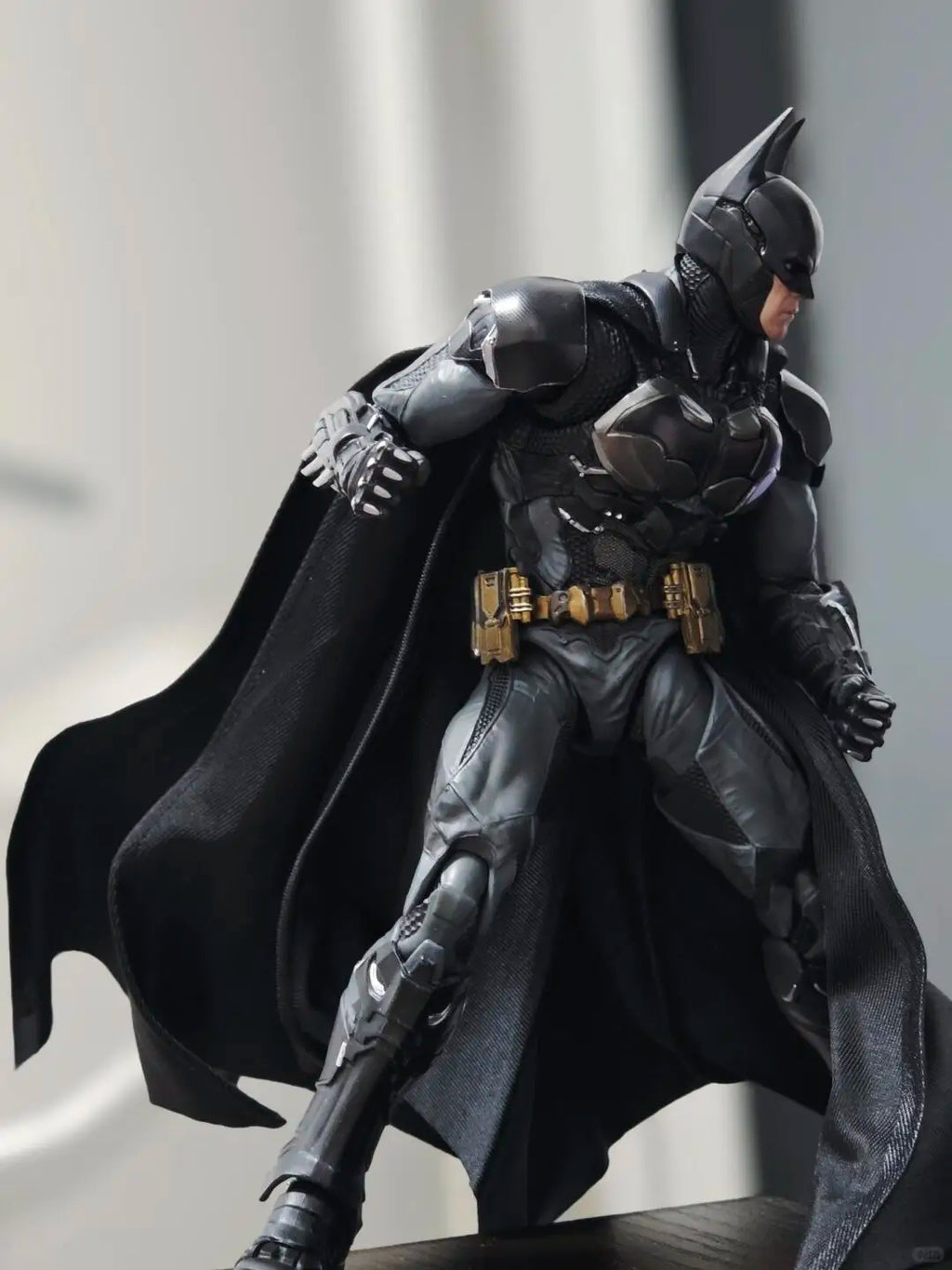 In Stock LPZZ DC001 1/12 Batman Action Figure Scale Male Soldier Arkham Knight Warrior Edition Batman Figurine Model Set Toys