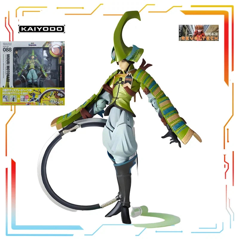 Kaiyodo Finished Movable Doll Basara Ida Masamune of The Warring States Period Anime Action Figure Model Toy Model Gifts for Boy