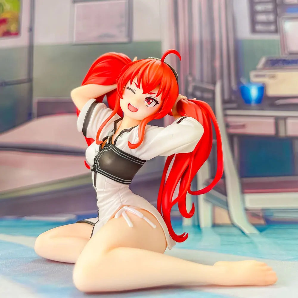 9CM Anime Mushoku Tensei II ~Isekai Ittara Honki Dasu Figure Eris Greyrat Kneeling Anime Model Toys Gifts Collection Decoration